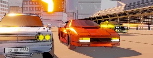 A ferriari testarossa