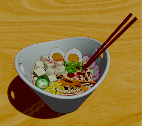 A bowl of ramen